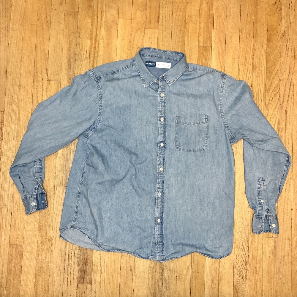 Blue Denim Long Sleeve